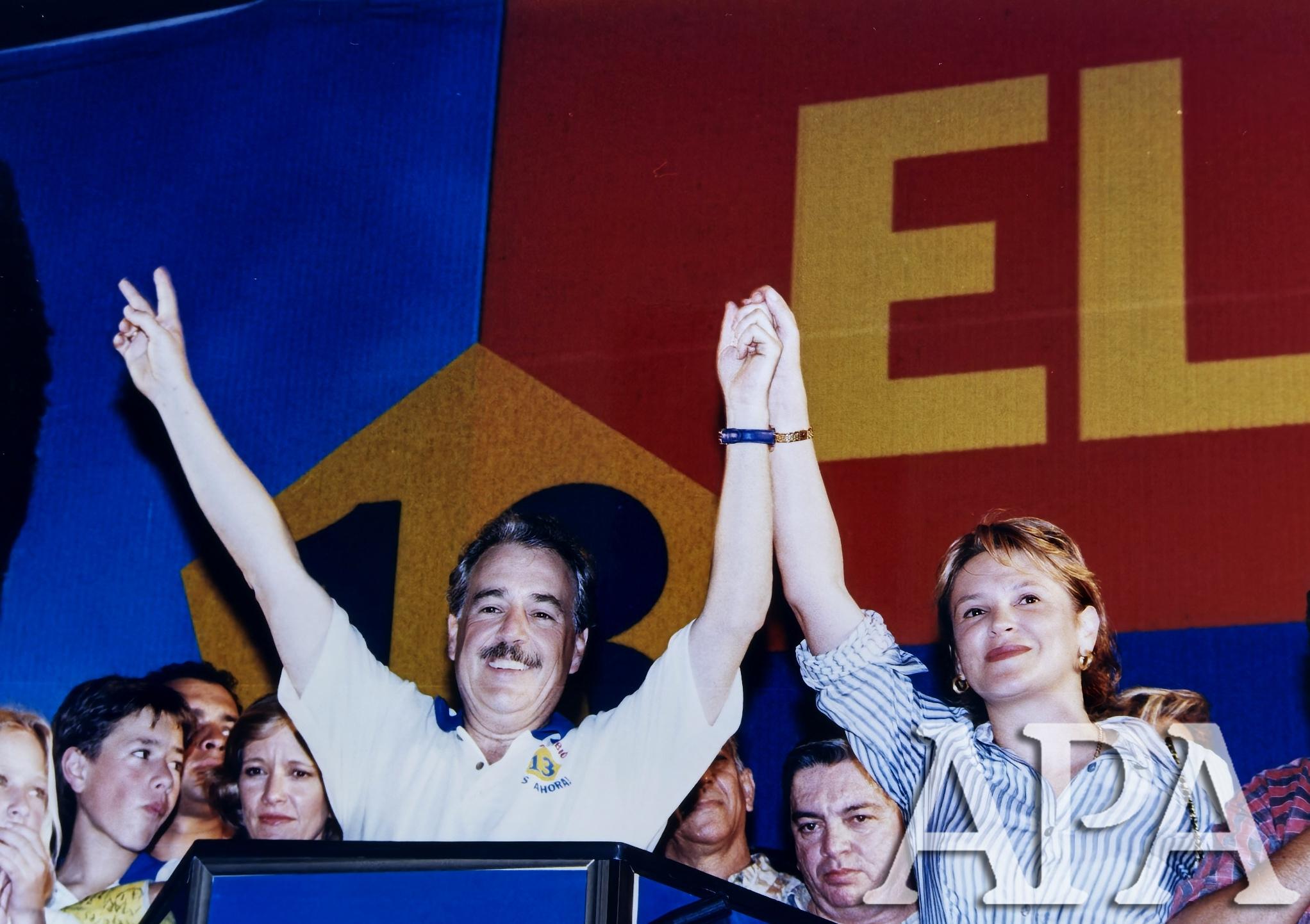 Con la Periodista María Isabel Rueda - Andres Pastrana Arango