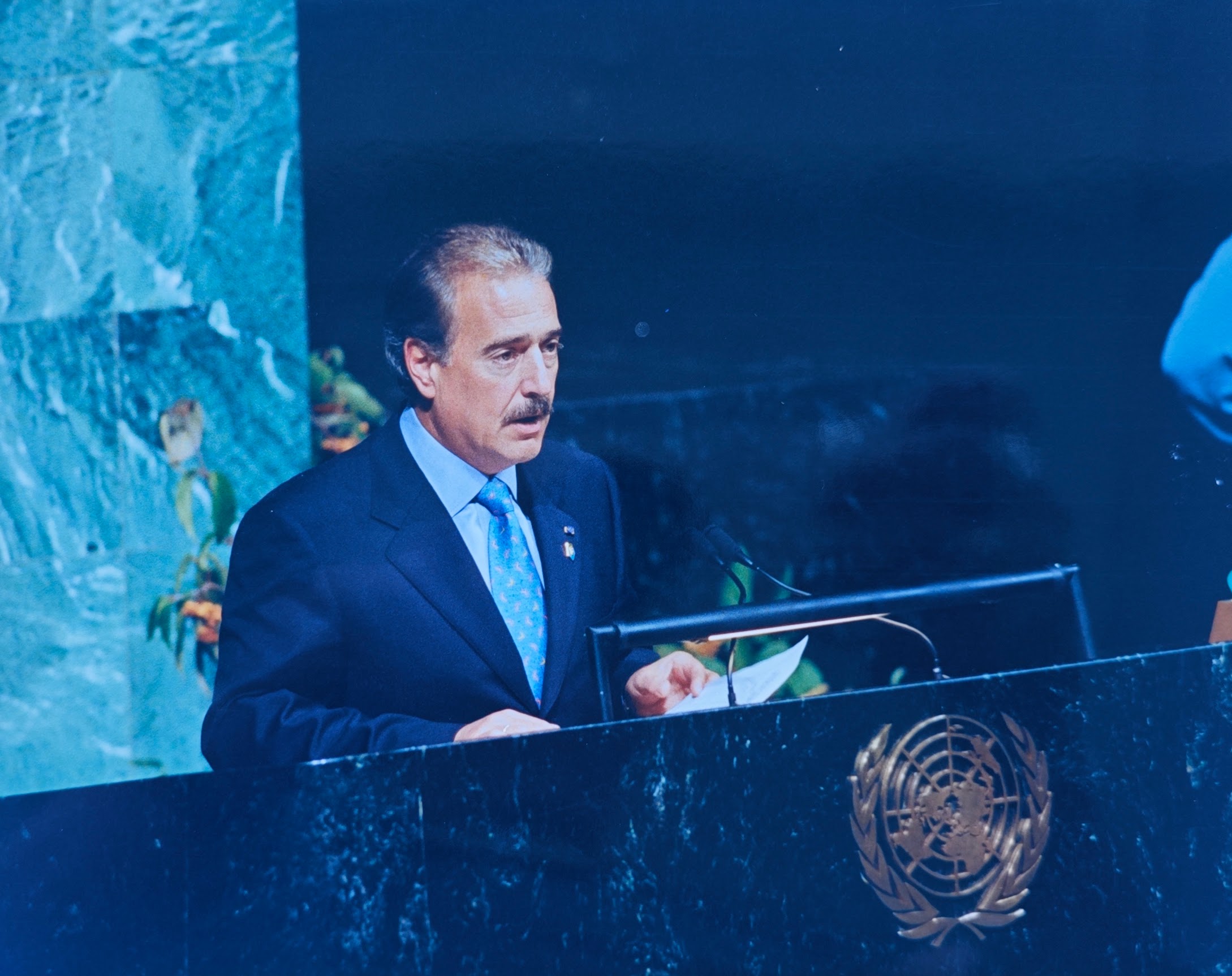 Discurso ante la Asamblea de las Naciones Unidas. Nueva York.